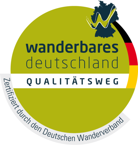 "Wanderbares Deutschland" quality trail logo