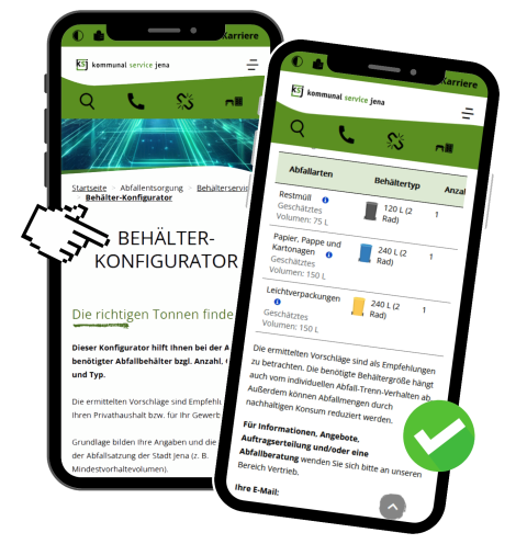 Container configurator of the KSJ