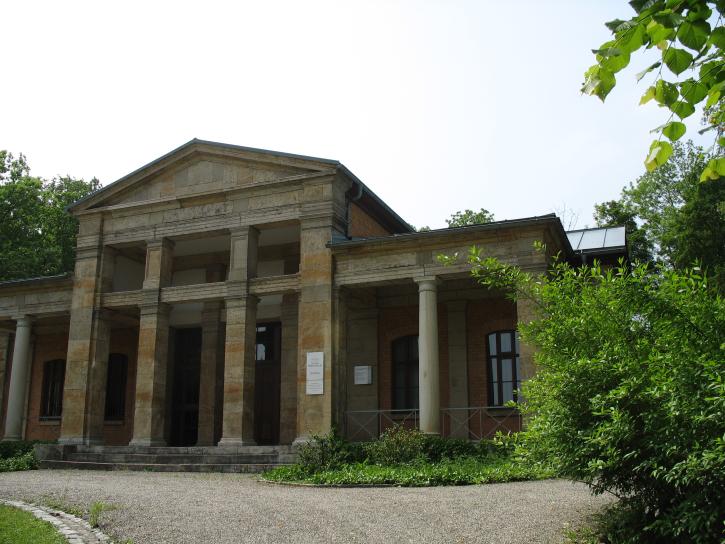 Verwaltungsgebäude auf dem Nordfriedhof