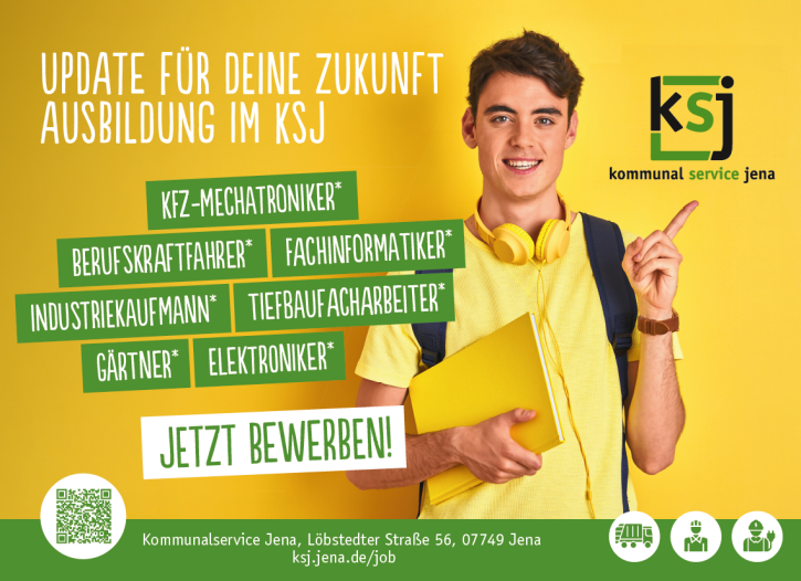 Ausbildungsberufe 2024 beim KSJ