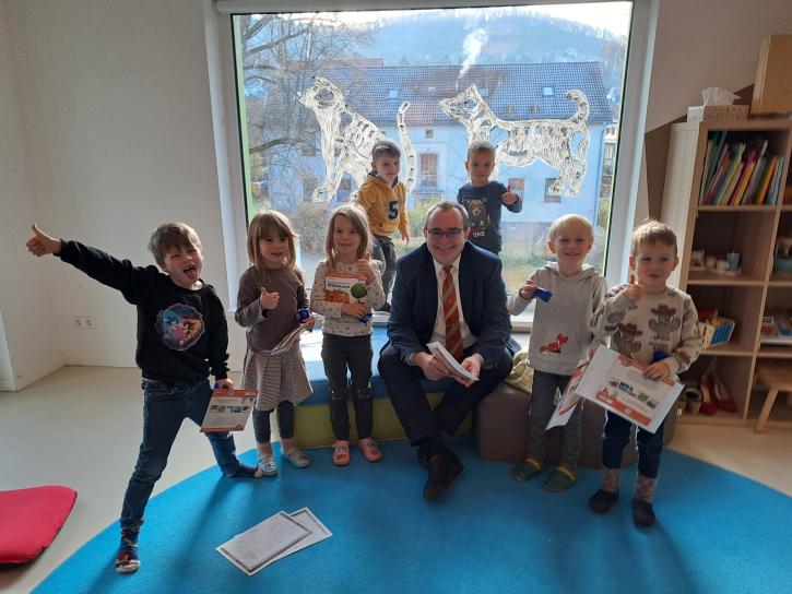 Lesetag im "Kita Jenzigblick"