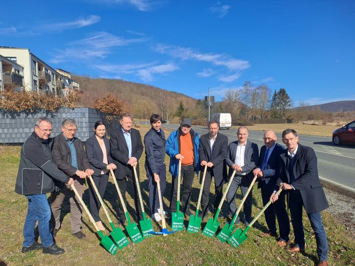 Spatenstich Naumburger Straße