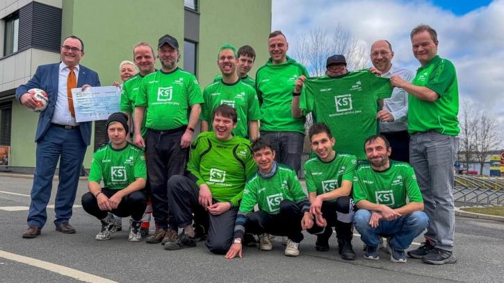 Mannschaftsbild SWB Lebenshilfe Jena 