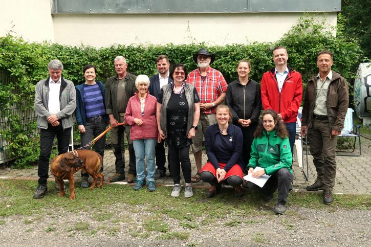 Besucher der Waldjugendspiele