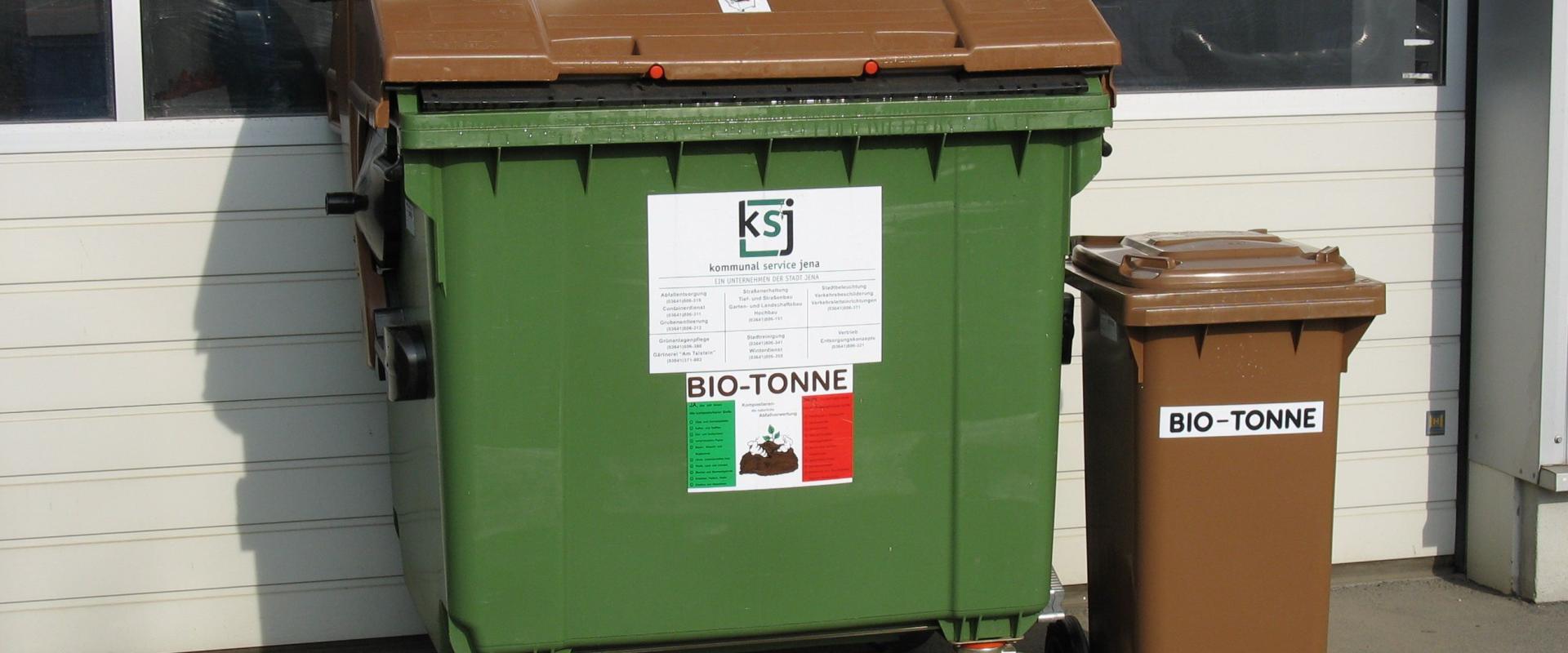 Behälter für Bioabfälle