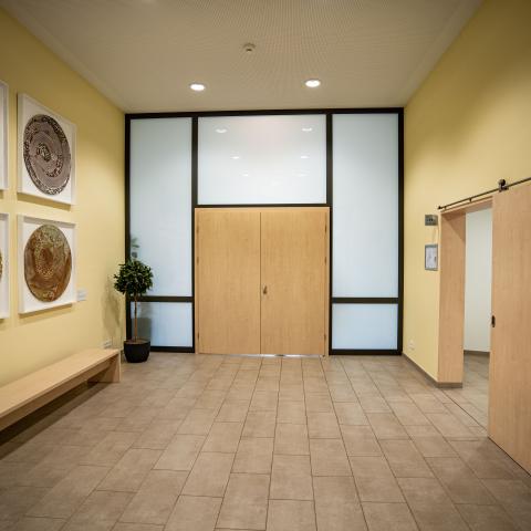 Foyer im Krematorium