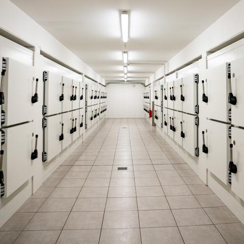 Klimakammern im Krematorium