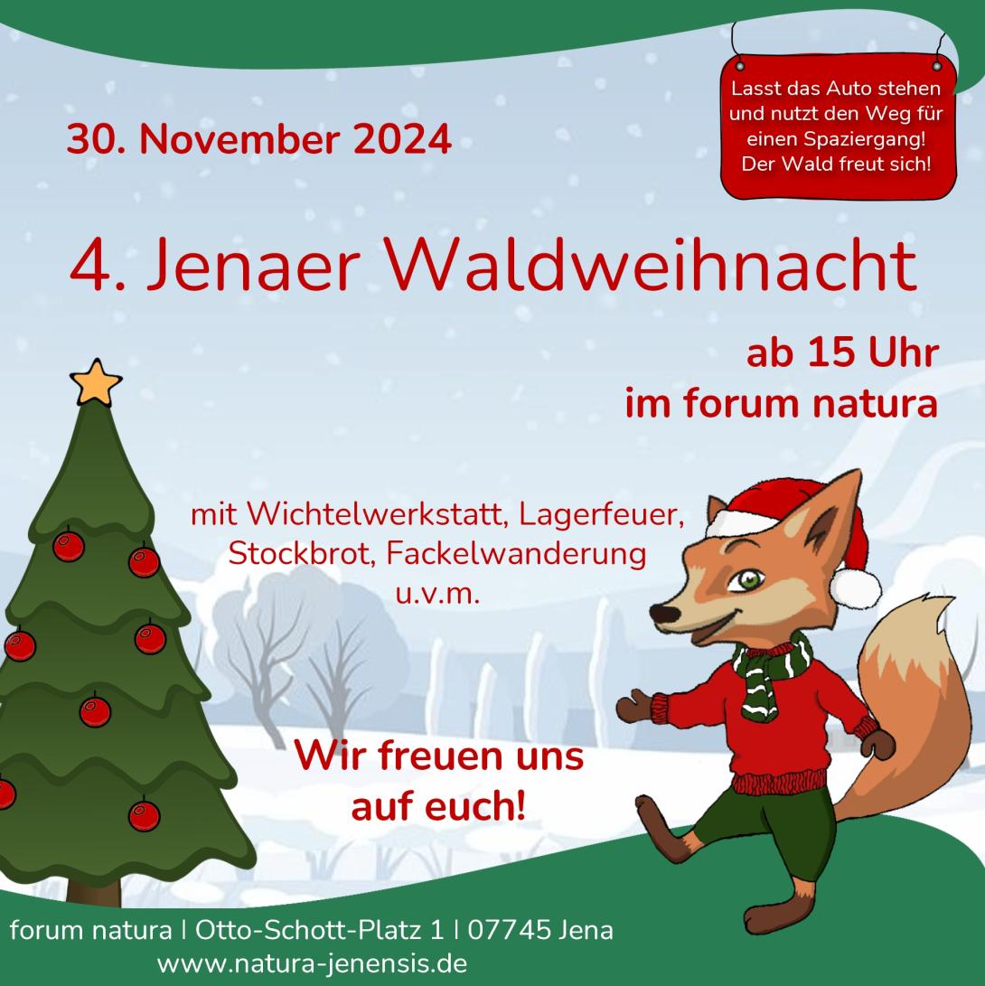 Titelbild "4. Jenaer Waldweihnacht"