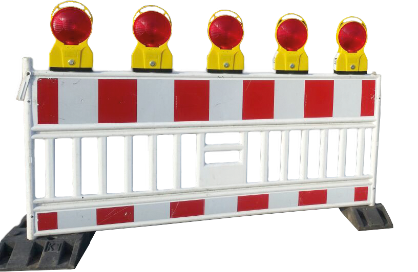 Baustelle – Absperrzaun