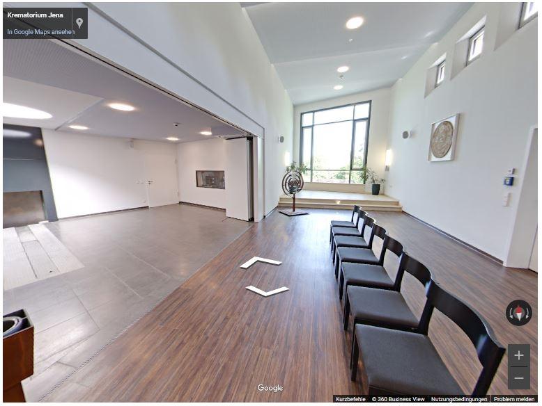Virtual tour of the crematorium