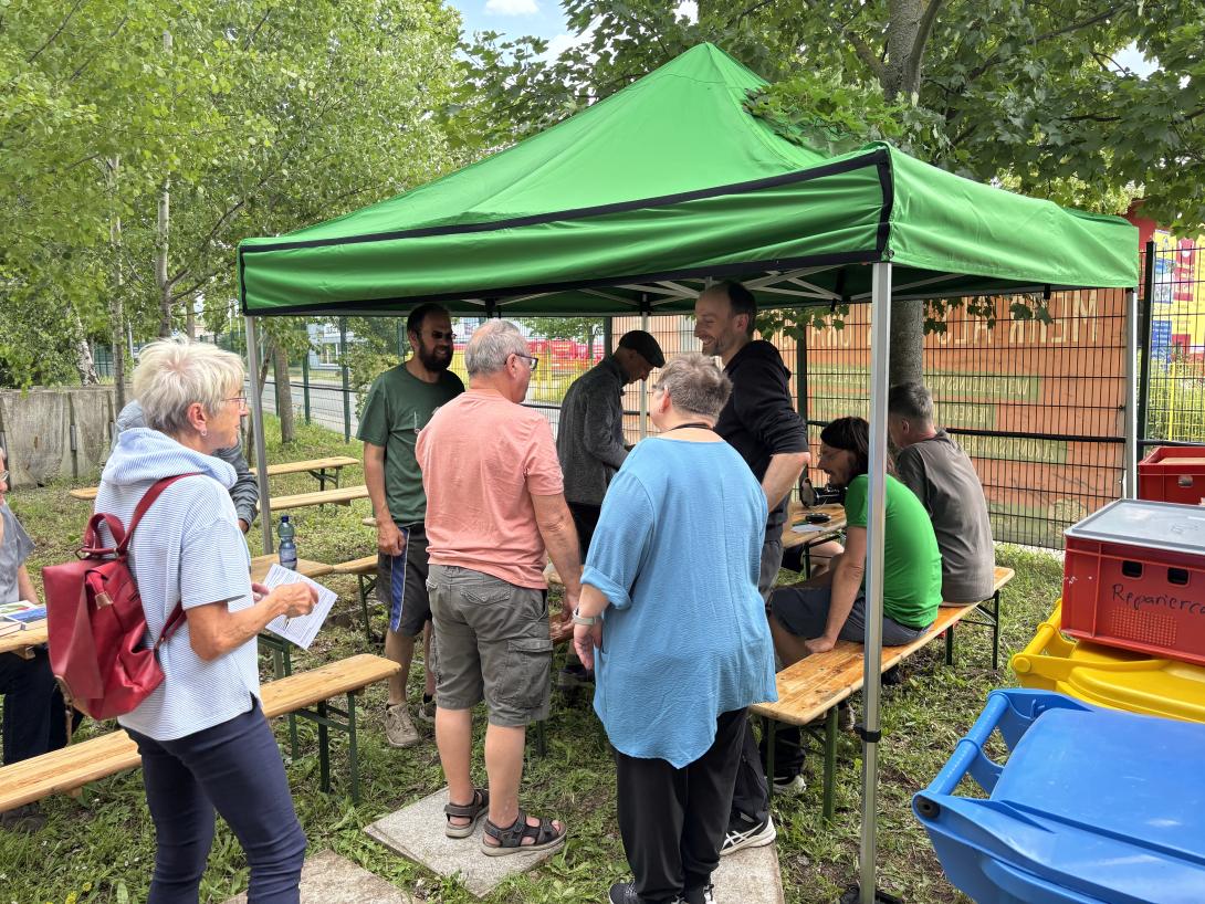Reparier-Café Jena zu Gast beim Kommunalservice