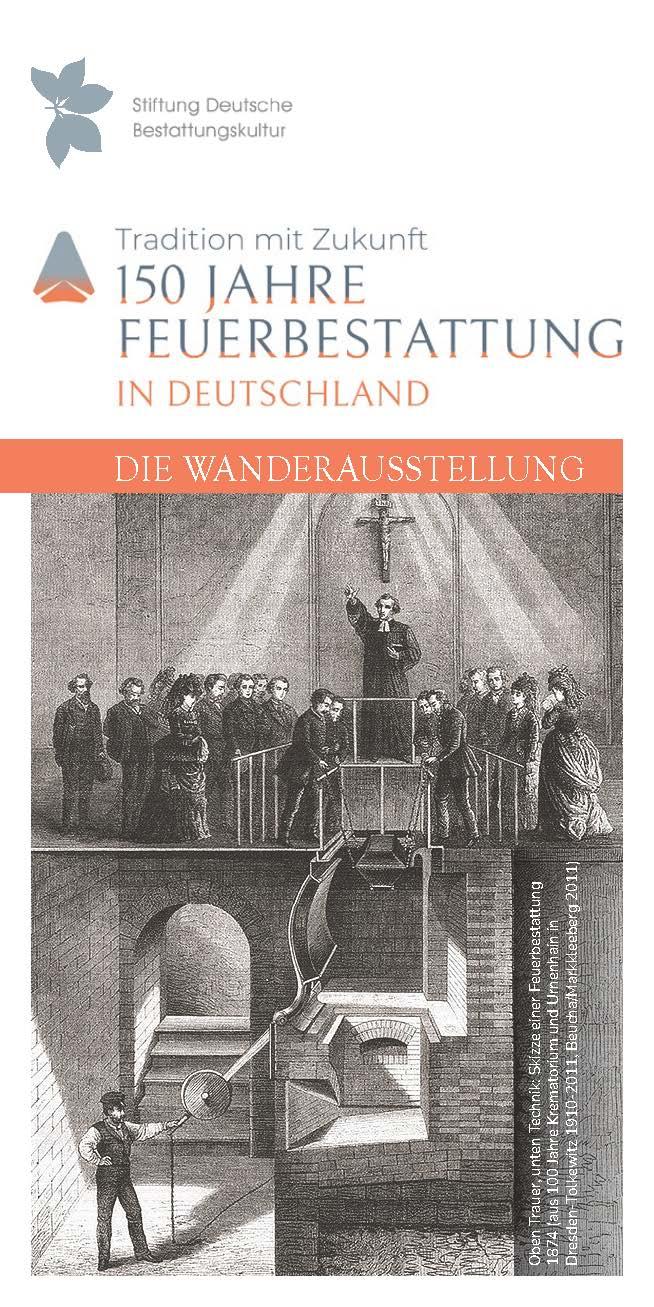 Flyer "150 years of cremation in Germany" - Cover picture