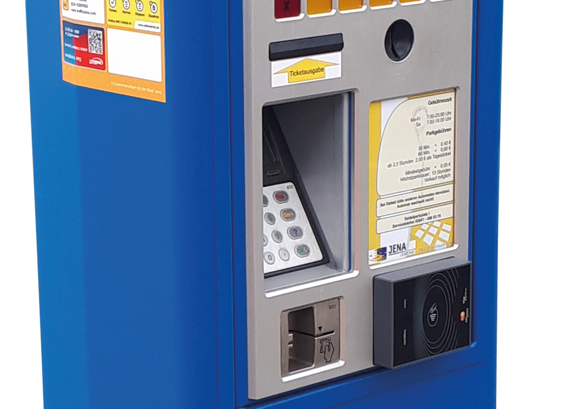 Parking ticket machine