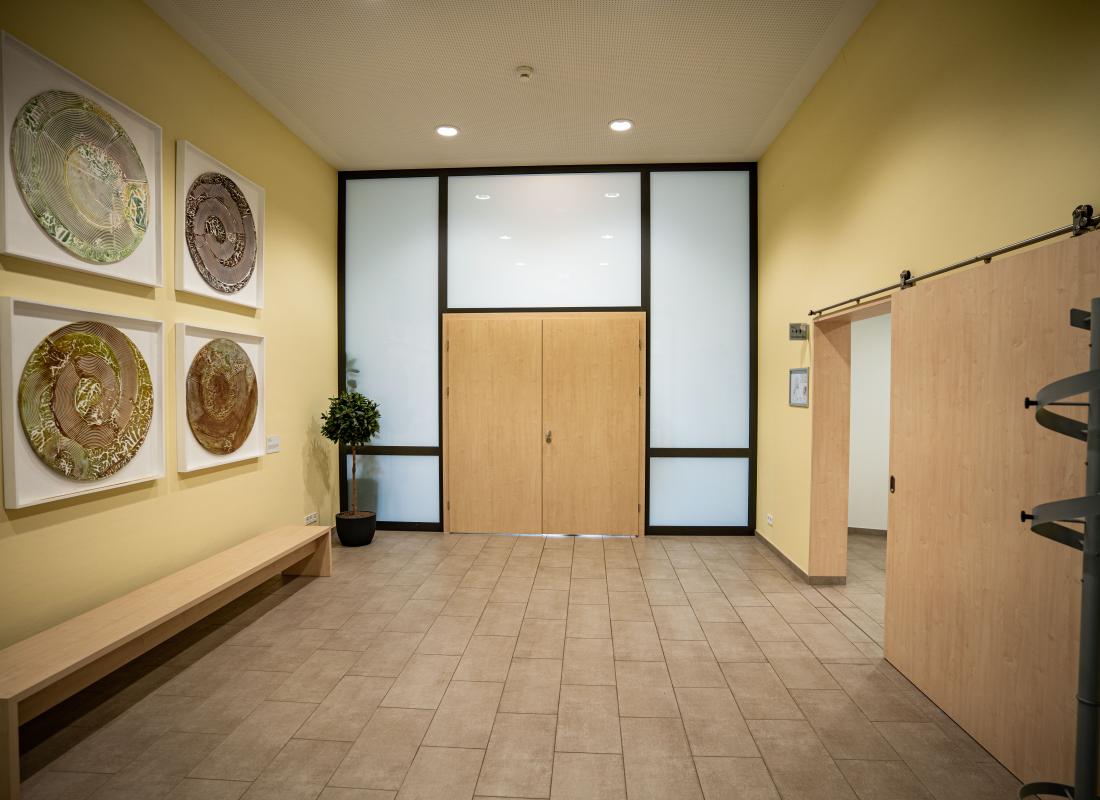 Foyer im Krematorium