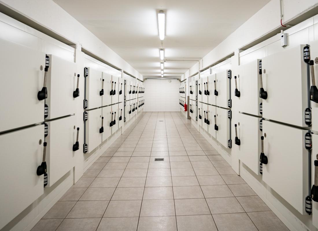 Klimakammern im Krematorium