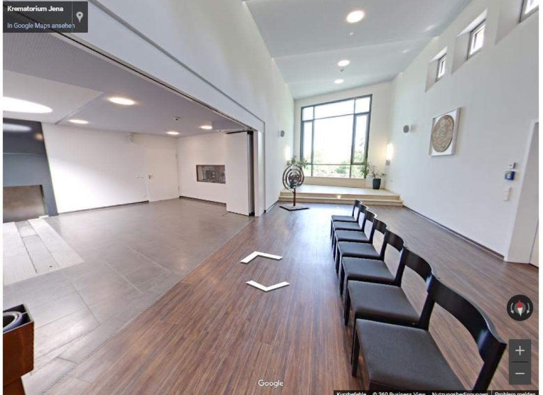 Virtual tour of the crematorium