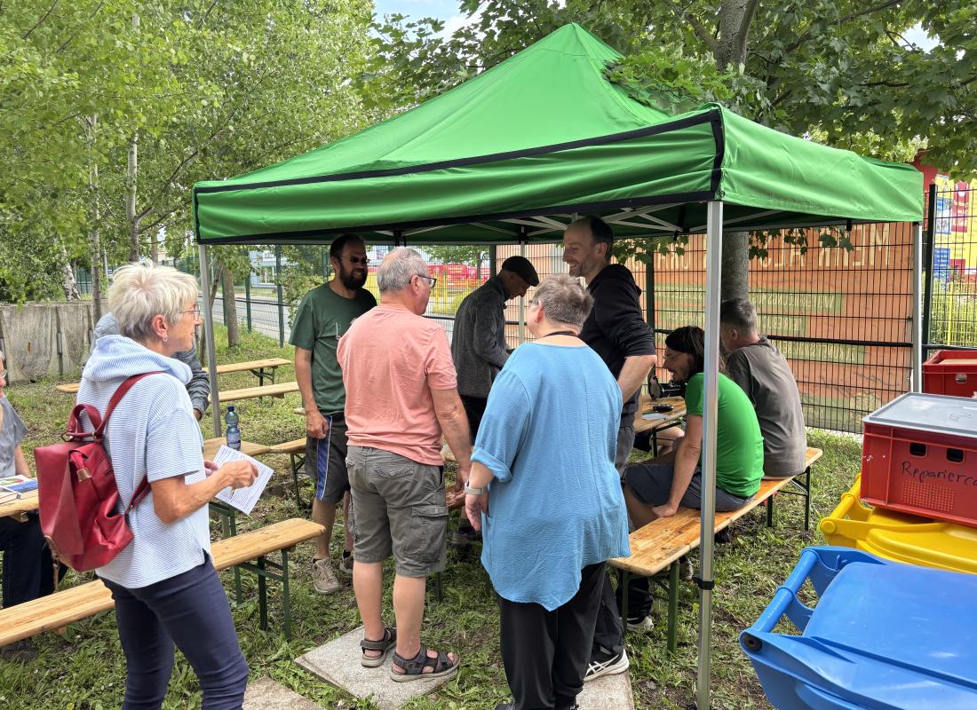 Reparier-Café Jena zu Gast beim Kommunalservice