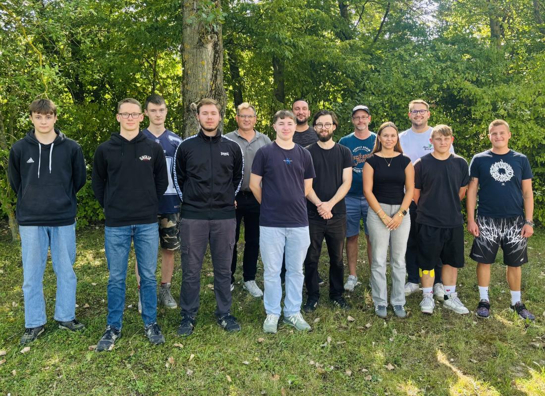 Ausbildungsstart beim KSJ: Neun neue Azubis