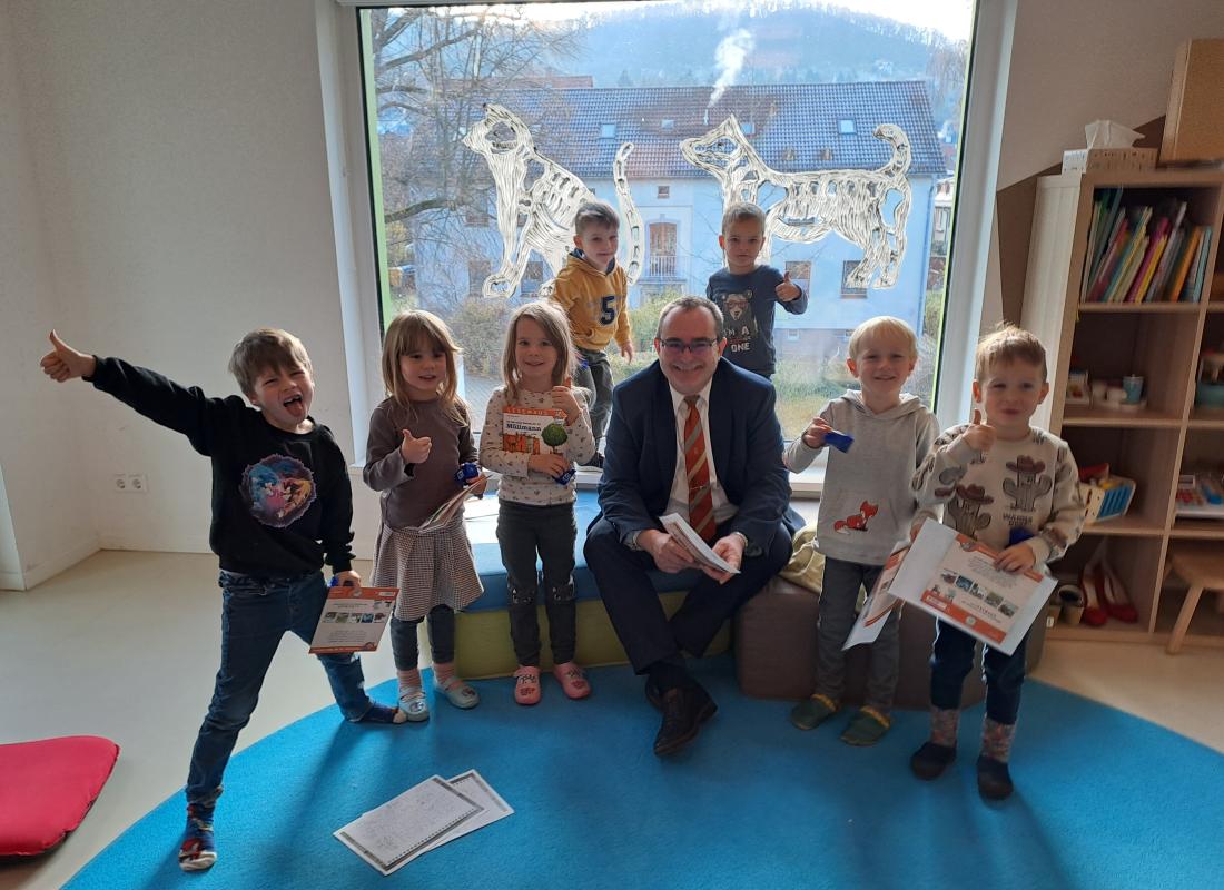 Lesetag im "Kita Jenzigblick"