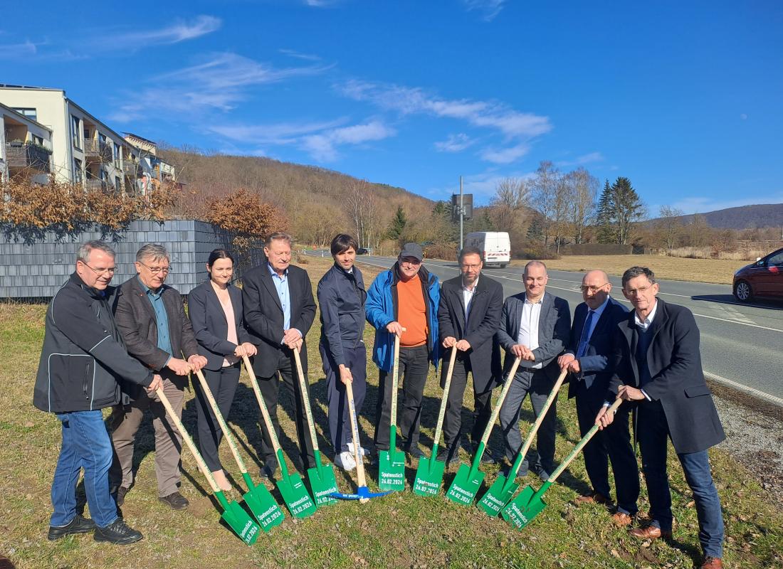 Spatenstich Naumburger Straße